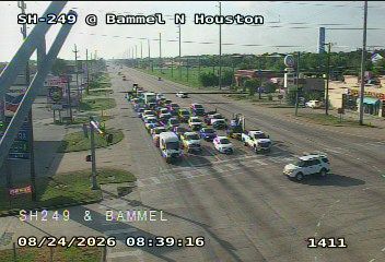 Traffic Cam Northwest Park › North: SH-249 @ Bammel N Houston