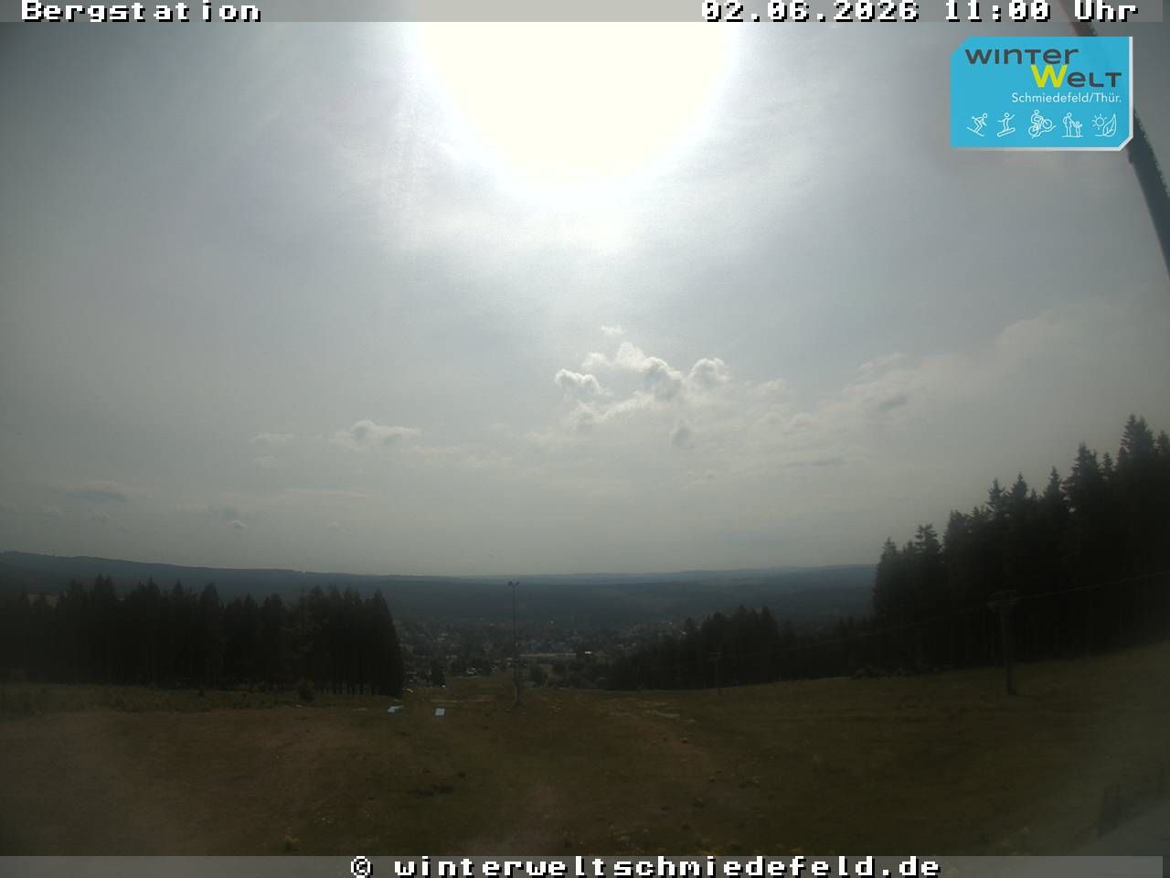Traffic Cam Schmiedefeld am Rennsteig › South-East