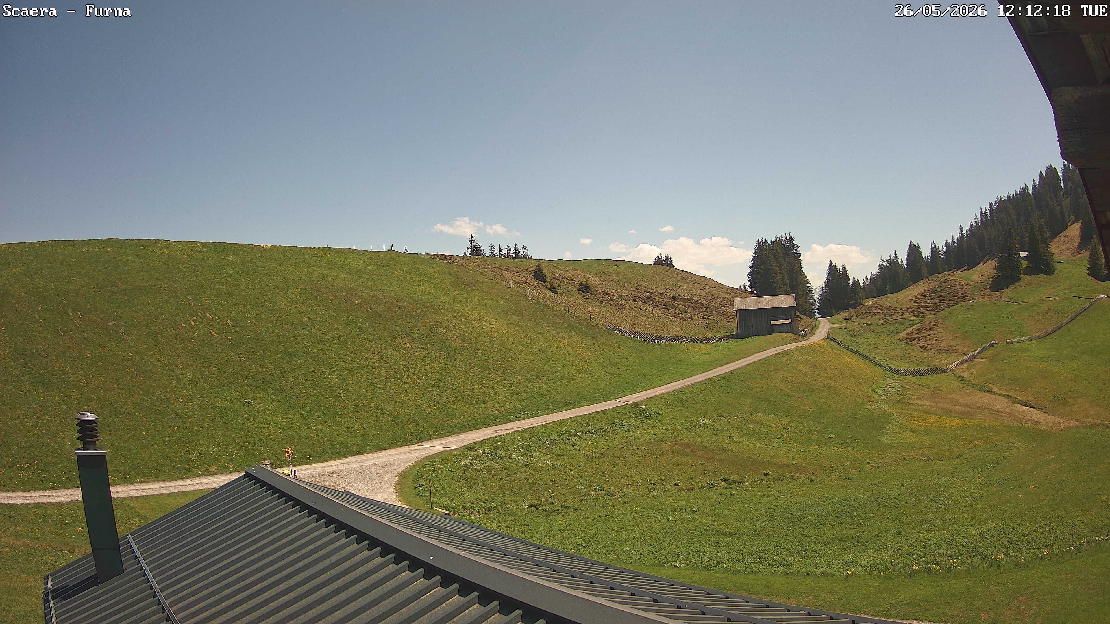 Furna › Nordosten: Berghaus Scära - Scärastrasse
