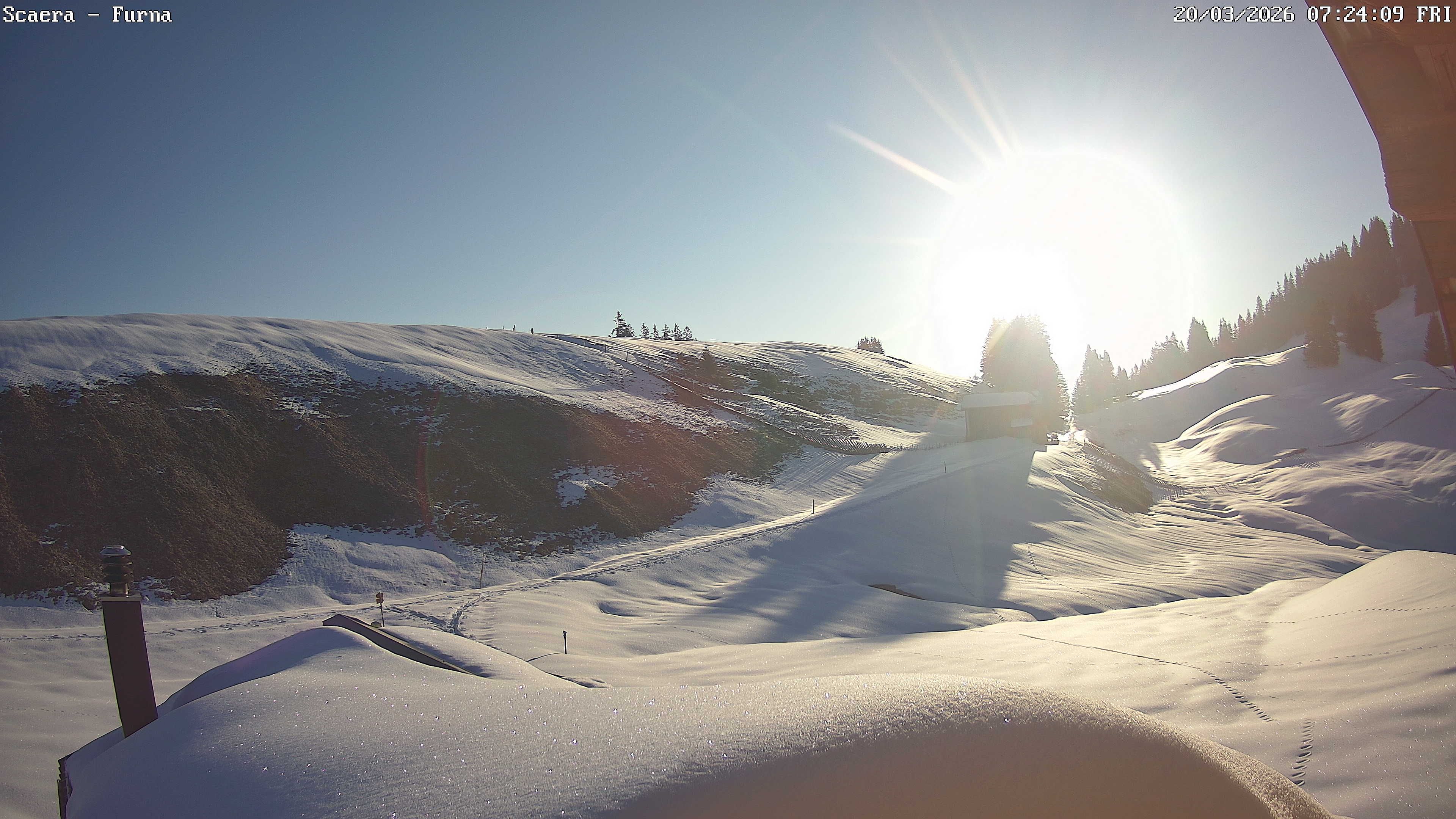 Furna › Nordosten: Berghaus Scära - Scärastrasse