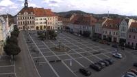 Česká Lípa: Česká Lípa City Square webcam North-Bohemia Czech Republic