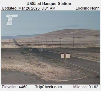 Traffic Cam Basque: US-95 - Station, OR - Station