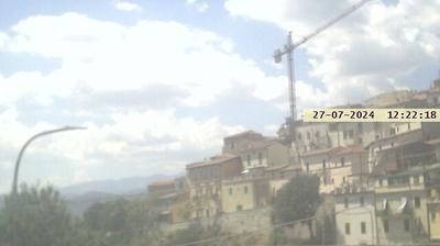immagine della webcam nei dintorni di Casale San Nicola (alto): webcam Ofena