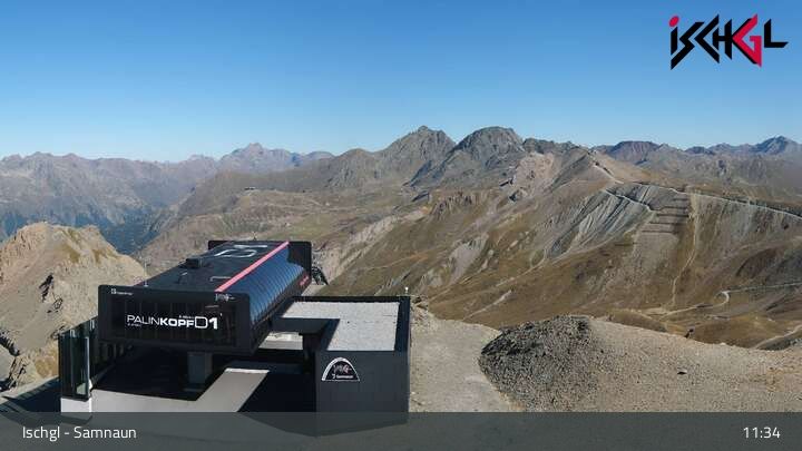 Samnaun › Norden: Palinkopf - Gampenbahn, Bergstation