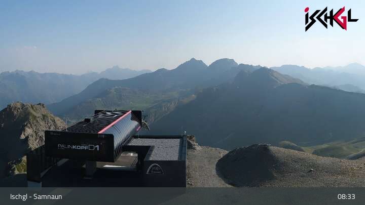Samnaun › Norden: Palinkopf - Gampenbahn, Bergstation