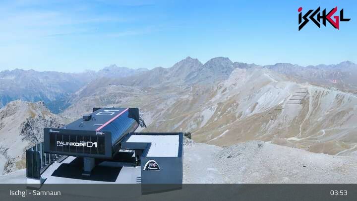 Samnaun › Norden: Palinkopf - Gampenbahn, Bergstation