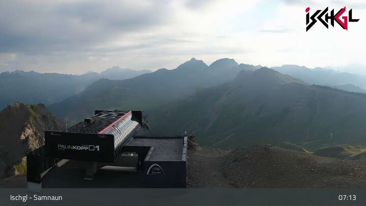Samnaun › Norden: Palinkopf - Gampenbahn, Bergstation