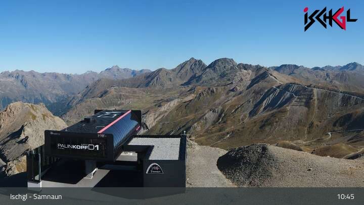 Samnaun › Norden: Palinkopf - Gampenbahn, Bergstation