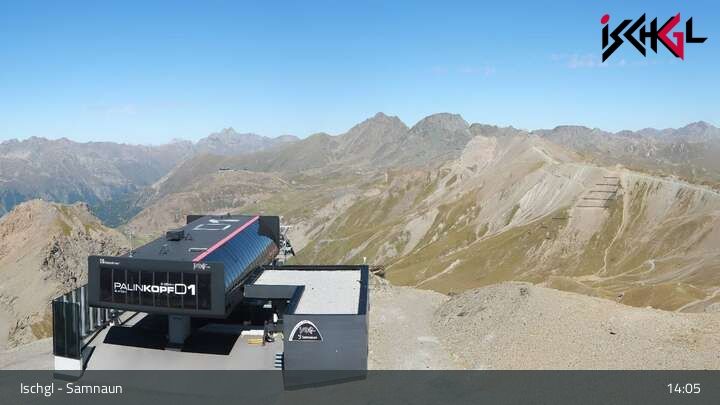 Samnaun › Norden: Palinkopf - Gampenbahn, Bergstation