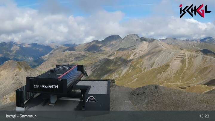 Samnaun › Norden: Palinkopf - Gampenbahn, Bergstation