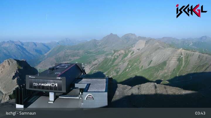 Samnaun › Norden: Palinkopf - Gampenbahn, Bergstation