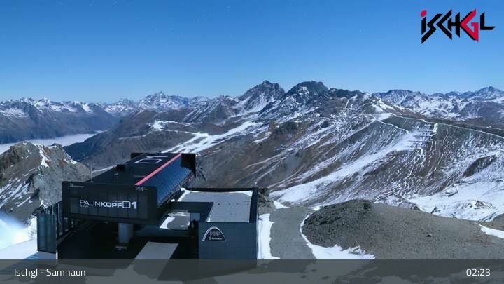 Samnaun › Norden: Palinkopf - Gampenbahn, Bergstation
