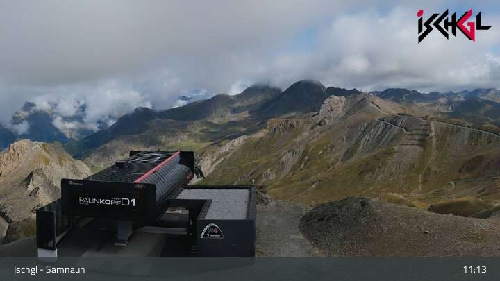 Samnaun › Norden: Palinkopf - Gampenbahn, Bergstation