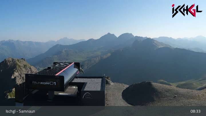 Samnaun › Norden: Palinkopf - Gampenbahn, Bergstation