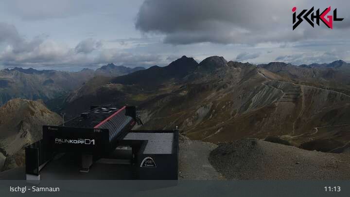 Samnaun › Norden: Palinkopf - Gampenbahn, Bergstation