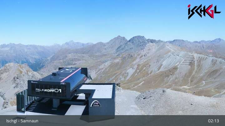 Samnaun › Norden: Palinkopf - Gampenbahn, Bergstation