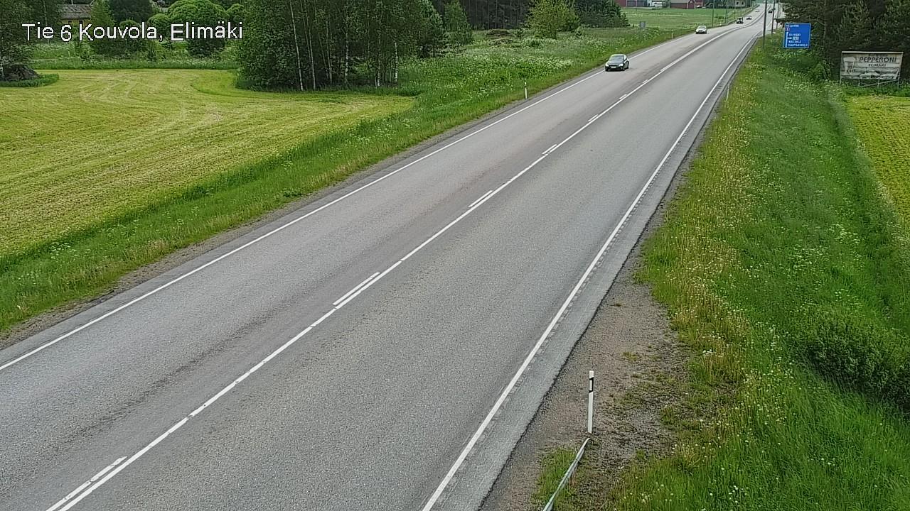 Kouvola Highway: Traffic & Landscape Webcam