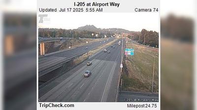 Portland: I-205 at Airport Way