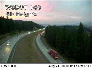 Traffic Cam Bristol: I-90 at MP 92.1: Elk Heights