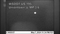 Uniontown › North: US 195 at MP 3.6 - Current