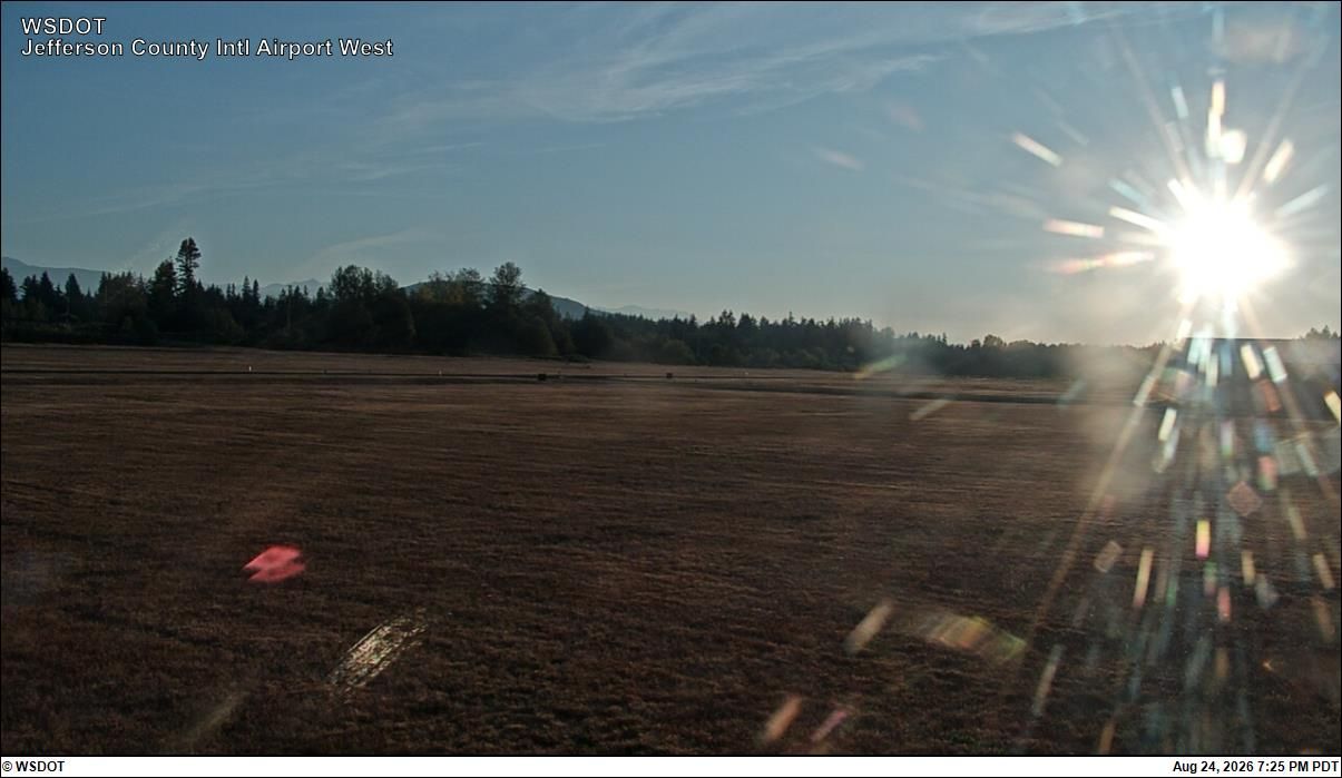 Traffic Cam Port Townsend › West: Jefferson County International Airport -0S9
