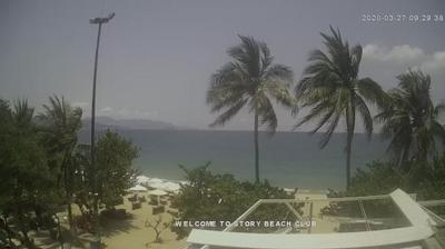 Vue webcam de jour à partir de Khu Quân Sư › North: Central Park Beach, Nha Trang