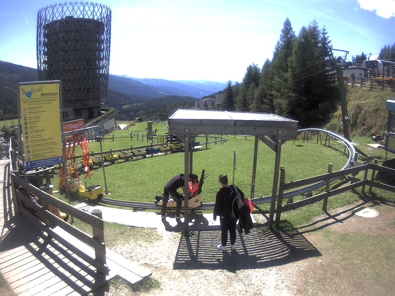 Traffic Cam Rennweg am Katschberg › South