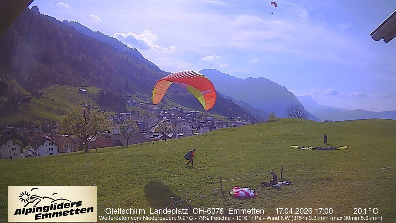 Emmetten › Westen: Luftseilbahn Niederbauen