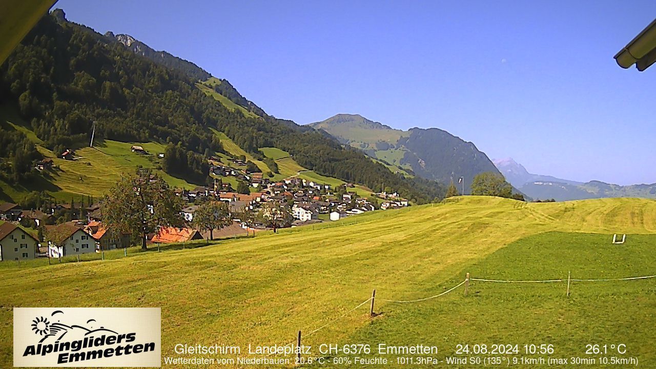 Emmetten › West: Luftseilbahn Niederbauen