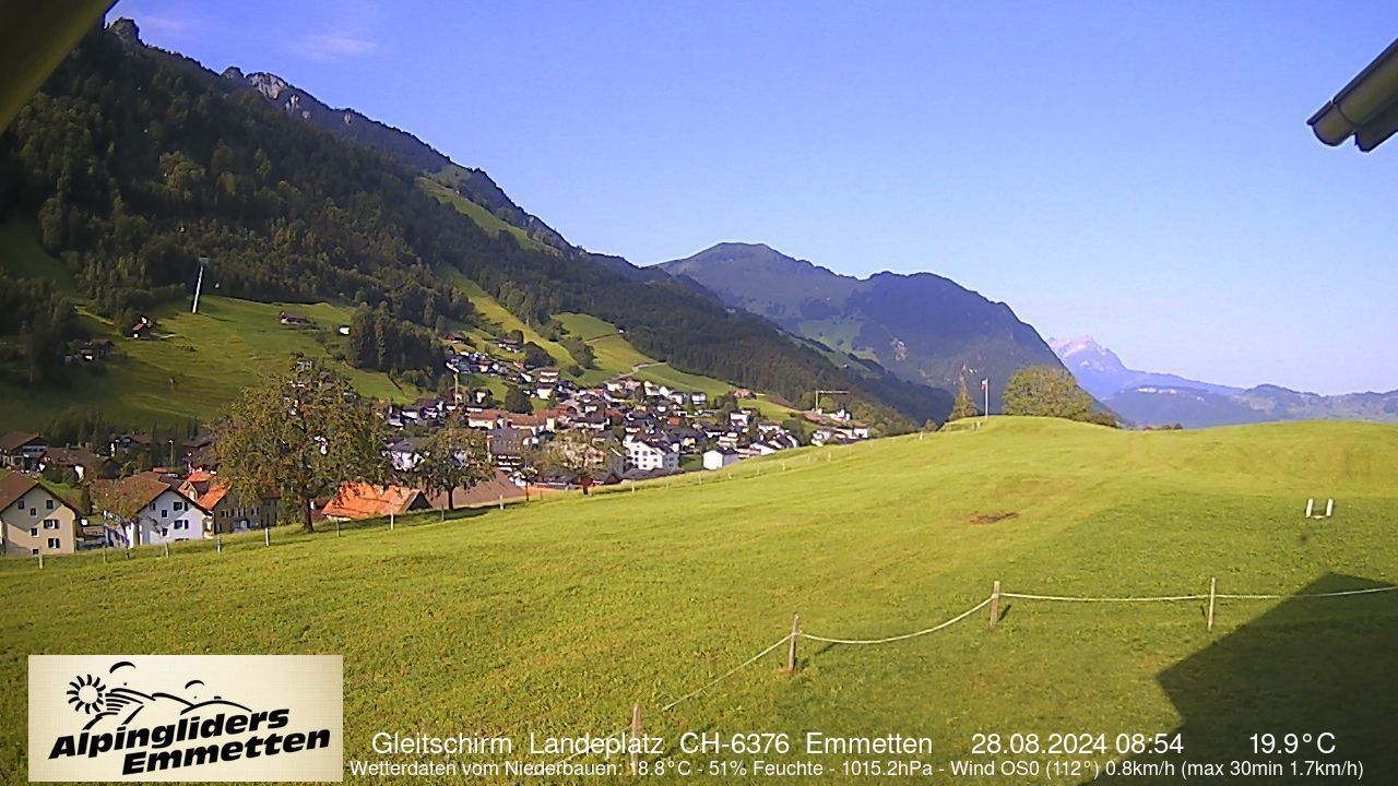 Emmetten › West: Luftseilbahn Niederbauen