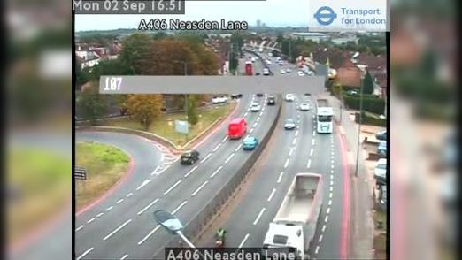 Traffic Cam London: A406 Neasden Lane