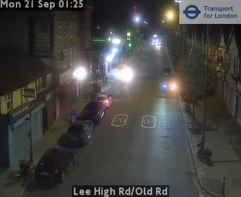 Traffic Cam London: Lee High Rd/Old Rd