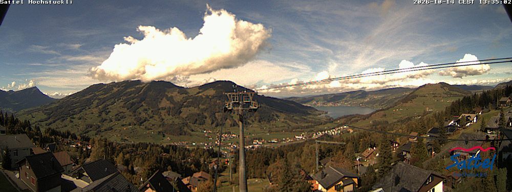 Sattel: Sattel Hochstuckli AG - Mostelberg - Hochstuckli - Lake Ägeri