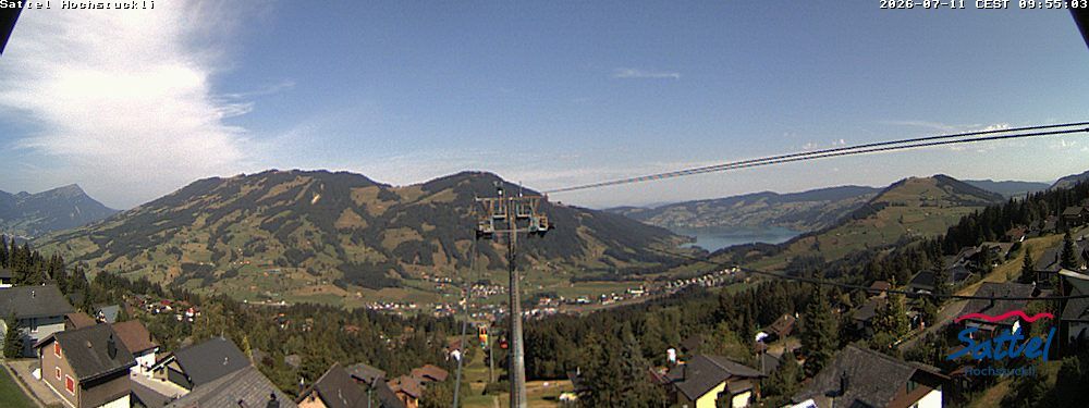 Sattel: Sattel Hochstuckli AG - Mostelberg - Hochstuckli - Lake Ägeri