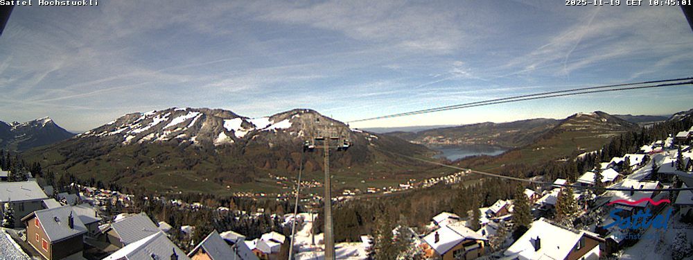 Sattel: Sattel Hochstuckli AG - Mostelberg - Hochstuckli - Lake Ägeri