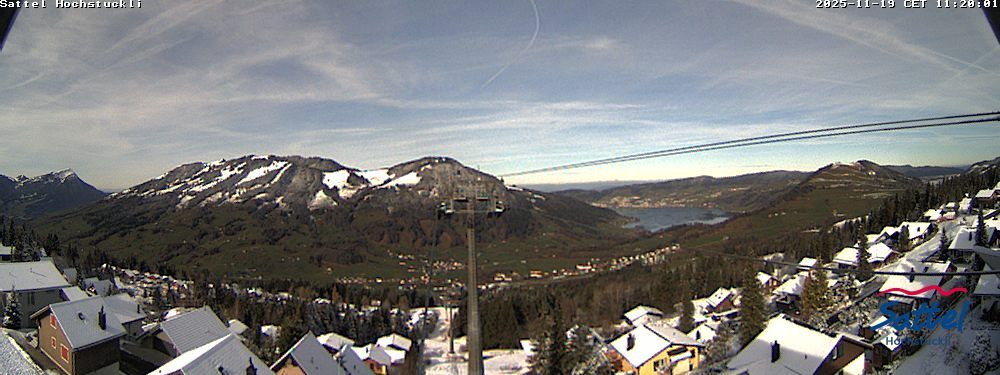 Sattel: Sattel Hochstuckli AG - Mostelberg - Hochstuckli - Lake Ägeri