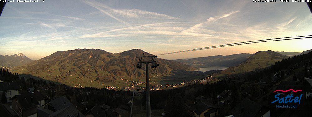 Sattel: Sattel Hochstuckli AG - Mostelberg - Hochstuckli - Lake Ägeri