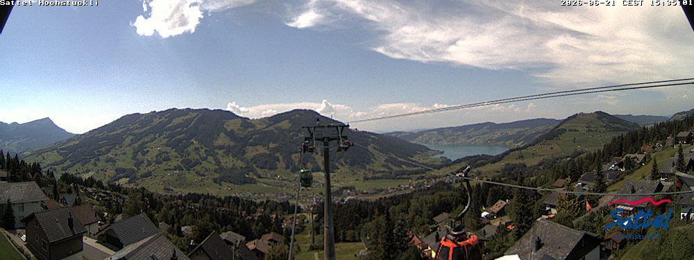 Sattel: Sattel Hochstuckli AG - Mostelberg - Hochstuckli - Lake Ägeri