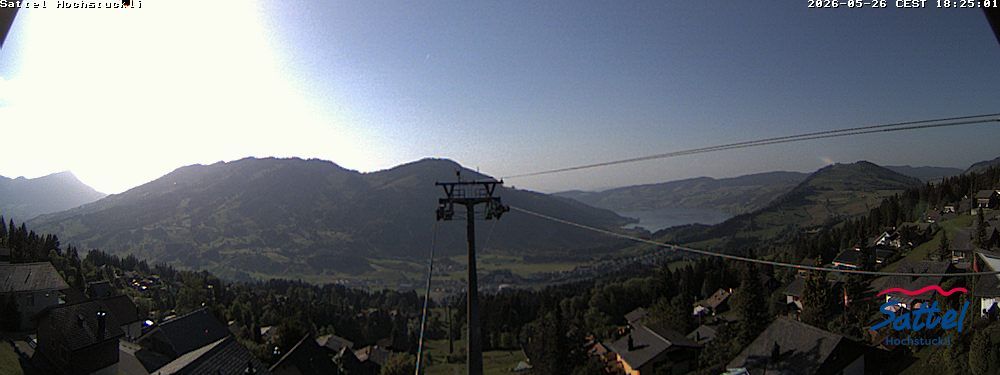 Sattel: Sattel Hochstuckli AG - Mostelberg - Hochstuckli - Lake Ägeri