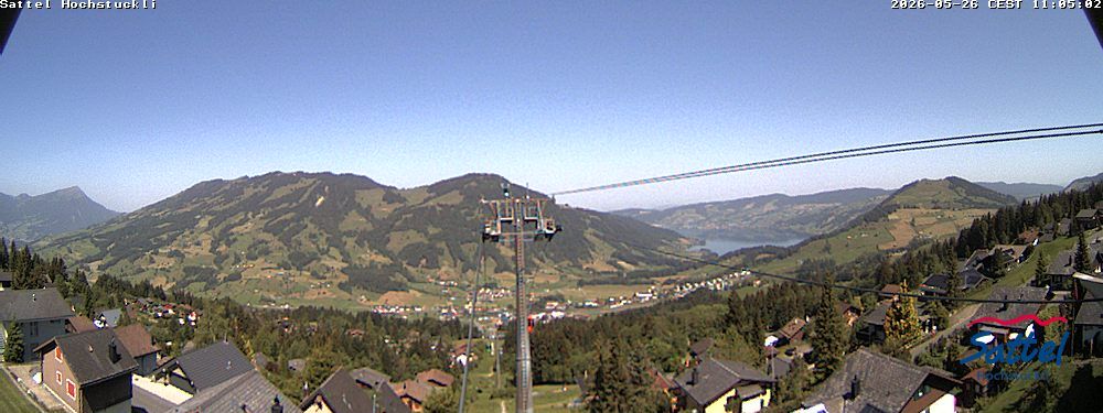Sattel: Sattel Hochstuckli AG - Mostelberg - Hochstuckli - Lake Ägeri