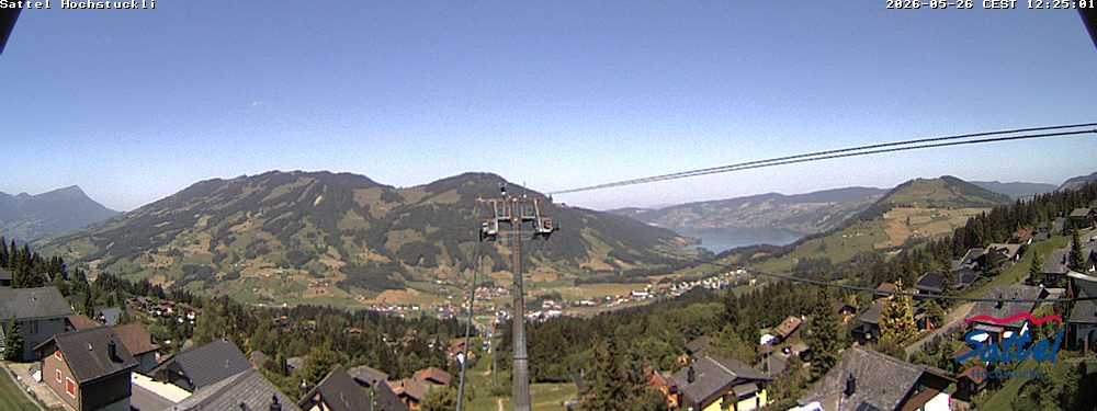 Sattel: Sattel Hochstuckli AG - Mostelberg - Hochstuckli - Lake Ägeri