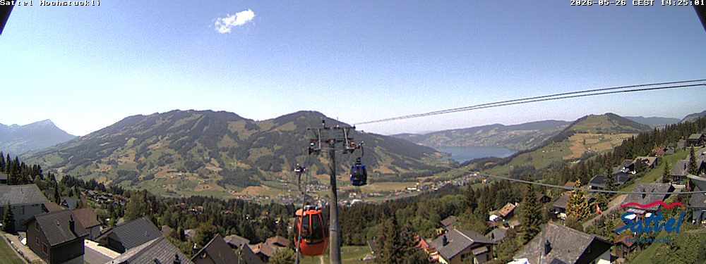 Sattel: Sattel Hochstuckli AG - Mostelberg - Hochstuckli - Lake Ägeri