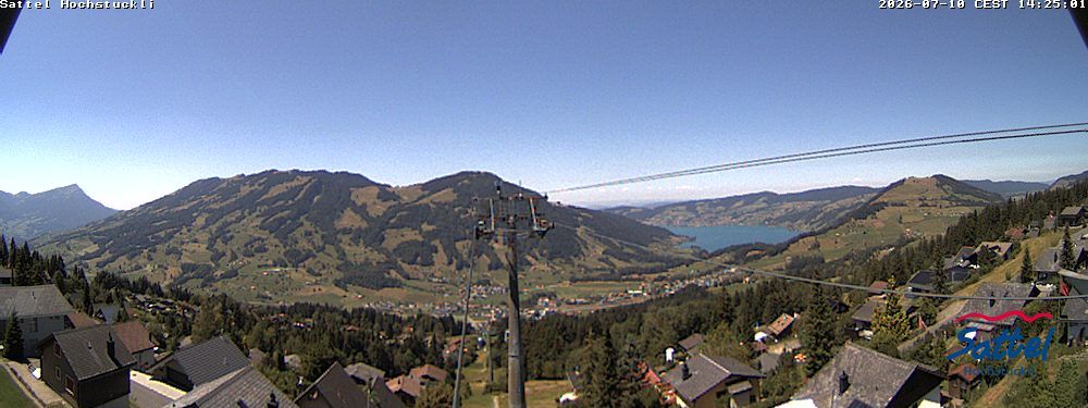 Sattel: Sattel Hochstuckli AG - Mostelberg - Hochstuckli - Lake Ägeri