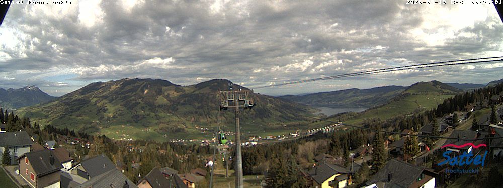 Sattel: Sattel Hochstuckli AG - Mostelberg - Hochstuckli - Lake Ägeri