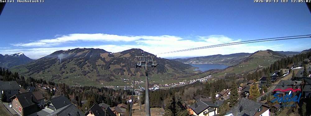 Sattel: Sattel Hochstuckli AG - Mostelberg - Hochstuckli - Lake Ägeri