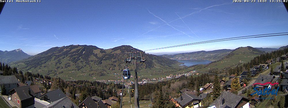 Sattel: Sattel Hochstuckli AG - Mostelberg - Hochstuckli - Lake Ägeri