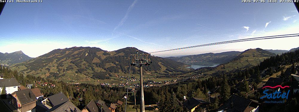 Sattel: Sattel Hochstuckli AG - Mostelberg - Hochstuckli - Lake Ägeri