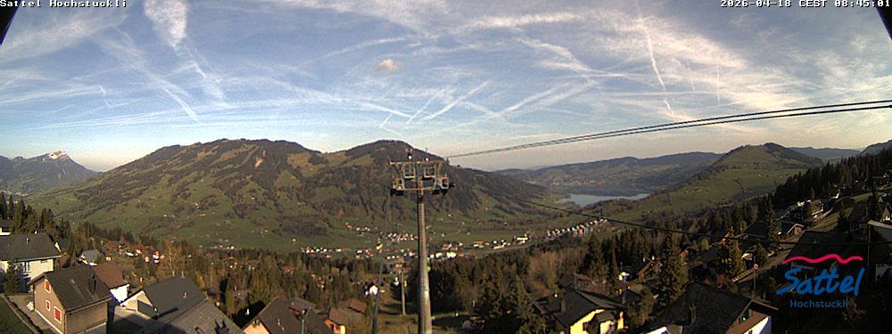 Sattel: Sattel Hochstuckli AG - Mostelberg - Hochstuckli - Lake Ägeri