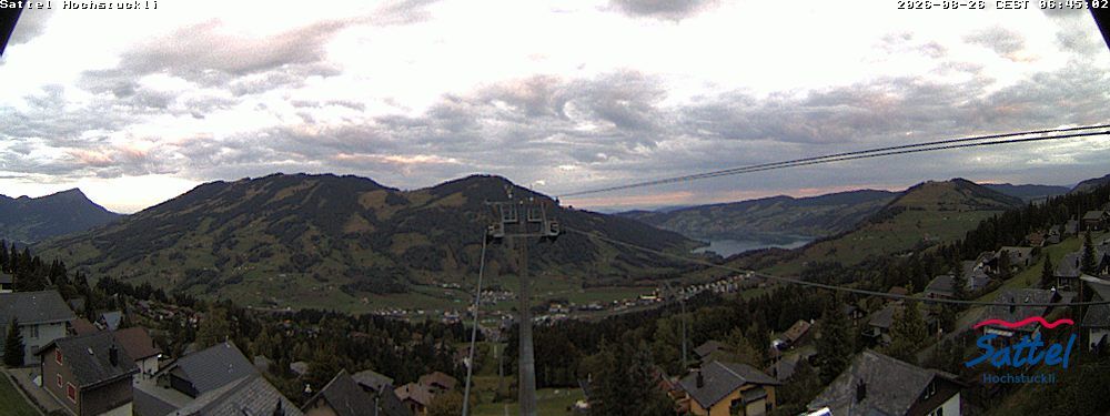 Sattel: Sattel Hochstuckli AG - Mostelberg - Hochstuckli - Lake Ägeri