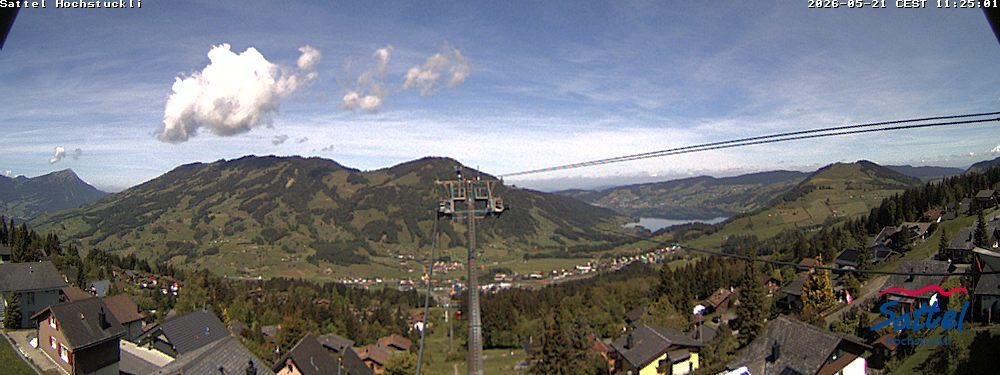 Sattel: Sattel Hochstuckli AG - Mostelberg - Hochstuckli - Lake Ägeri